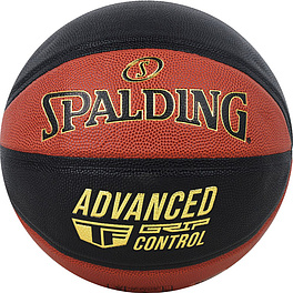 Мяч баск. SPALDING Advanced Grip Control  In/Out 76872z,  р.7, композит. кожа (ПУ), черно-коричневый